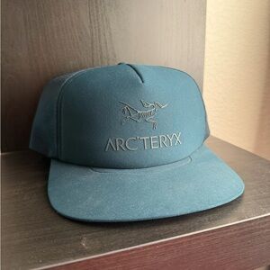 Arc'teryx Men's Teal Blue Embroidered Logo Cap